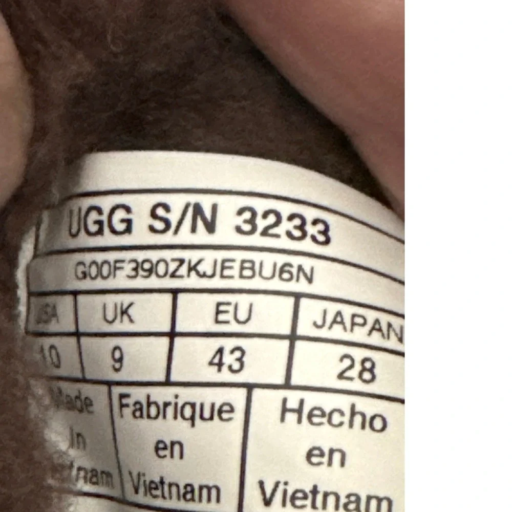UGG ascot slippers
